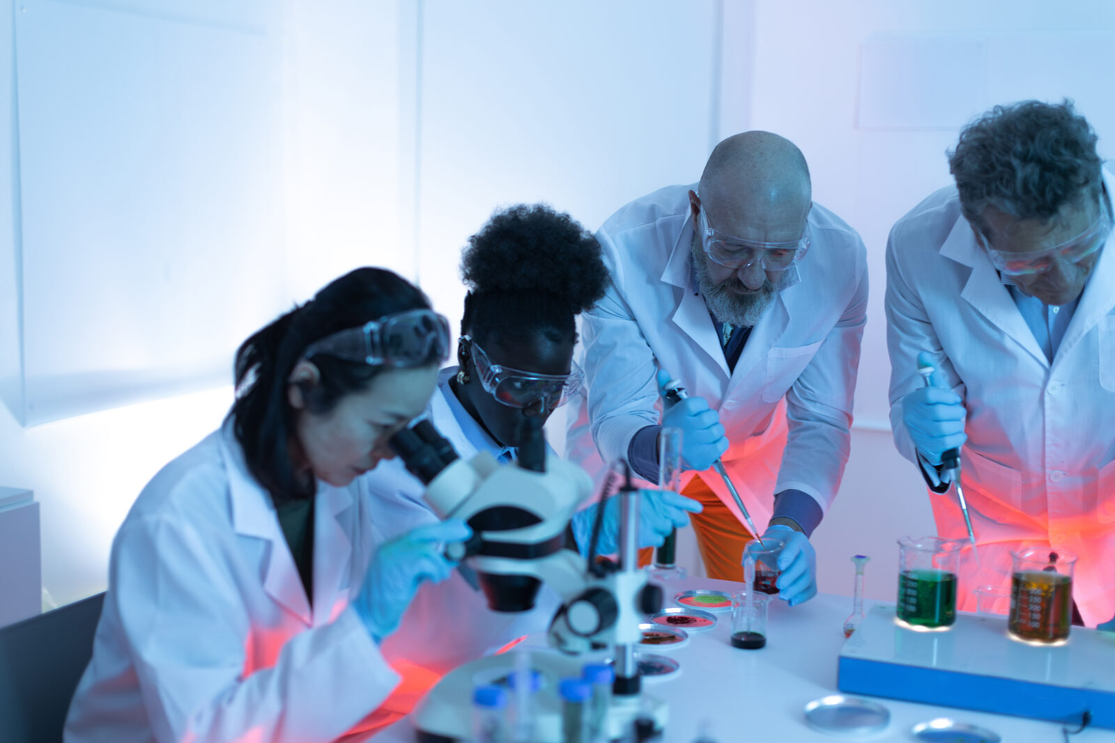 Clean Core Research team conducting clean energy safety testing